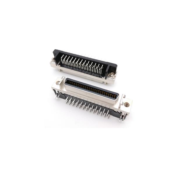 Header right angle mount SCSI CN 50 female connector with latch bracket.jpg