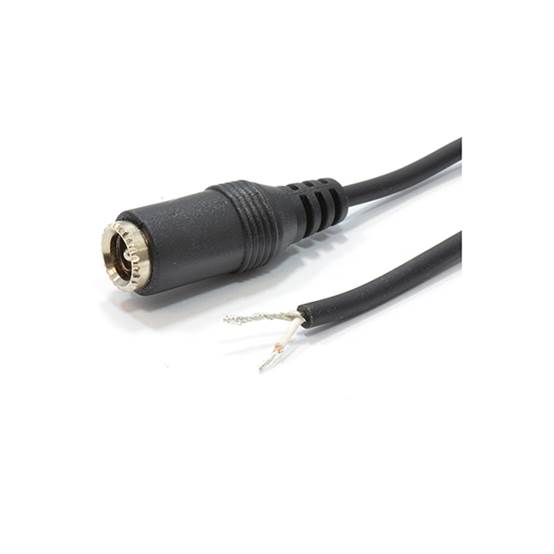 Ổ cắm điện DC PIGTAIL 5.5 X 2.1mm để kết thúc trần DC PIGTAIL Power Socket 5.5 X 2.1mm To Bare Ends