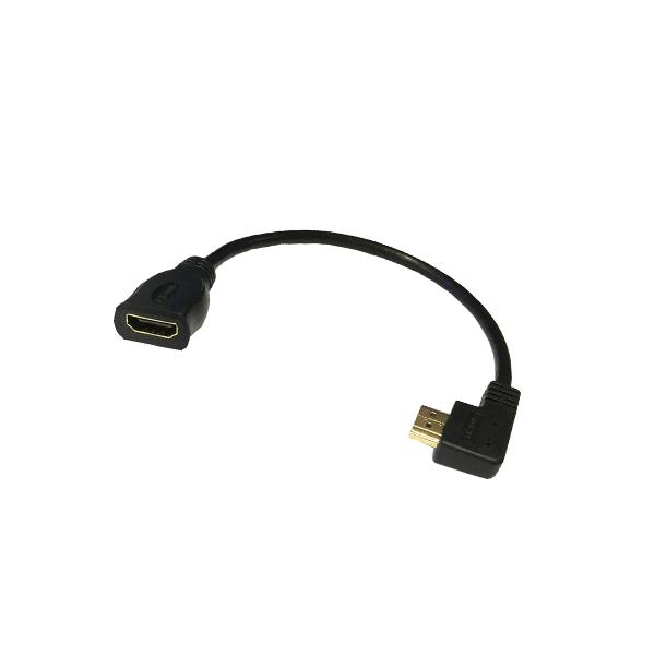Cáp góc phải HDMI từ nam sang nữ Right Angle HDMI Male To Female Cable