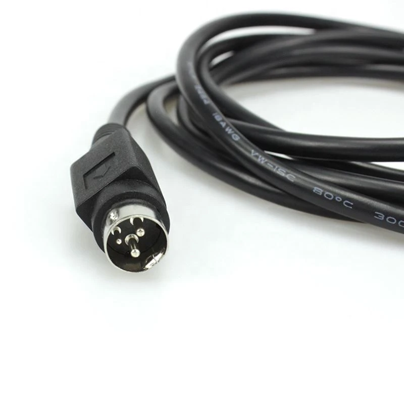 DIN 41524 3 Pin Male Connector open power Cable