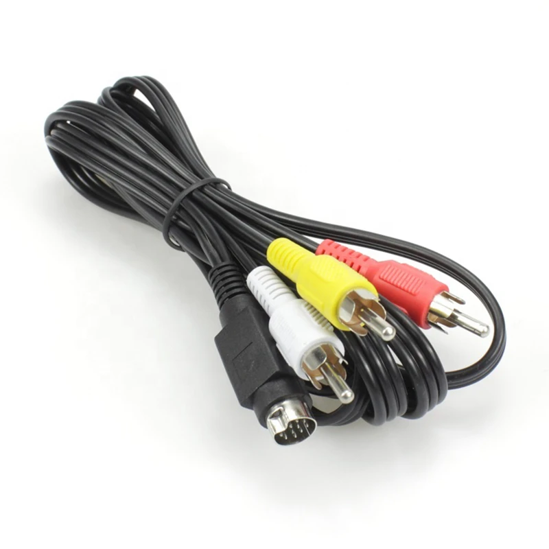Din 10Pin to 3xRCA Composite DirecTV Replacement Cable
