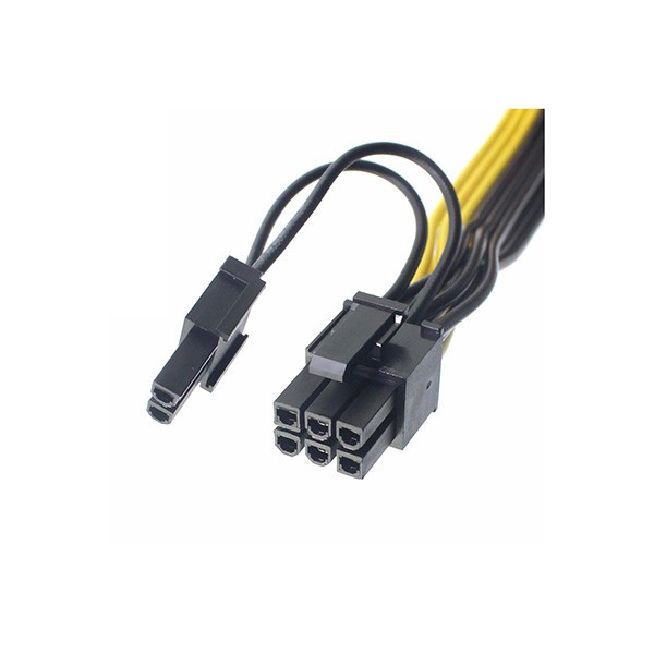 6Pin to Double PCI-E 8Pin(6Pin+2Pin)Power Supply Cable