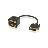 DVI 24 + 1 nam đến hai DVI 24 + 5 Cáp chia nữ