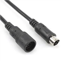 Cáp Mini Din 4 Pin Nam và Nữ không thấm nước